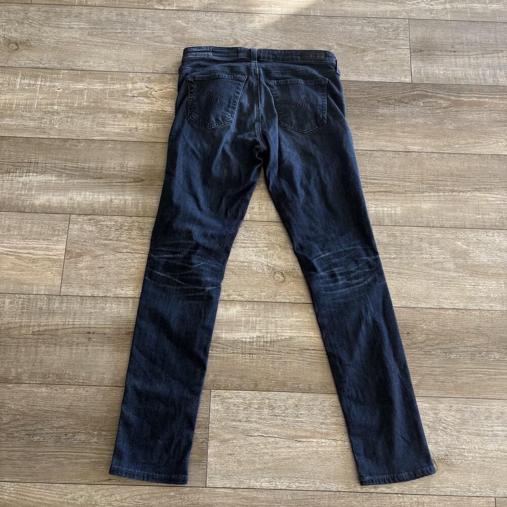 AG Adriano Goldschmied Jeans Women's Stilt Blue Cigarette Leg Size 26R Stretch - Picture 8 of 8